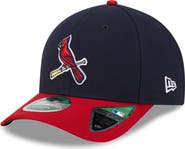 New Era Men's New Era  Navy/Red St. Louis Cardinals Player Replica 9FORTY Adjustable Hat
