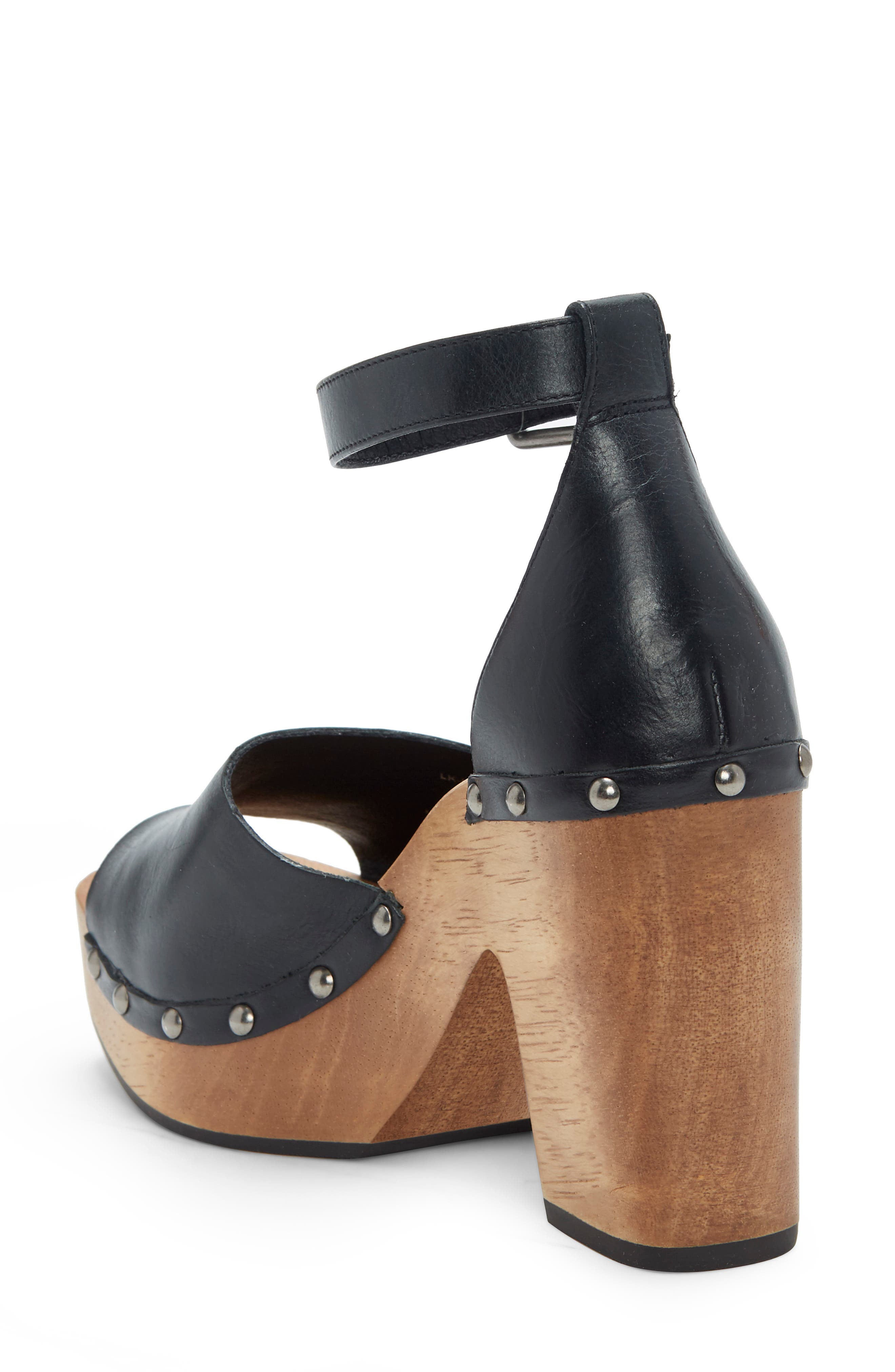 Lucky Brand Nelora Ankle Strap Platform Sandal, Alternate, color, 