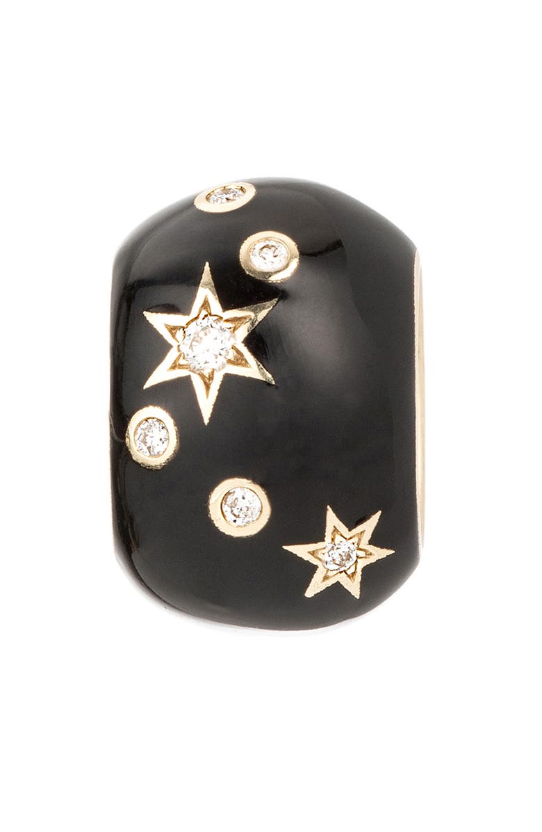 Adina Reyter Zodiac Ceramic & Diamond Bead Charm, Alternate, color, Yellow Gold - Libra