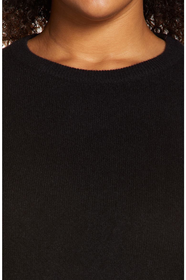 Cashmere Sweater, Alternate, color, BLACK