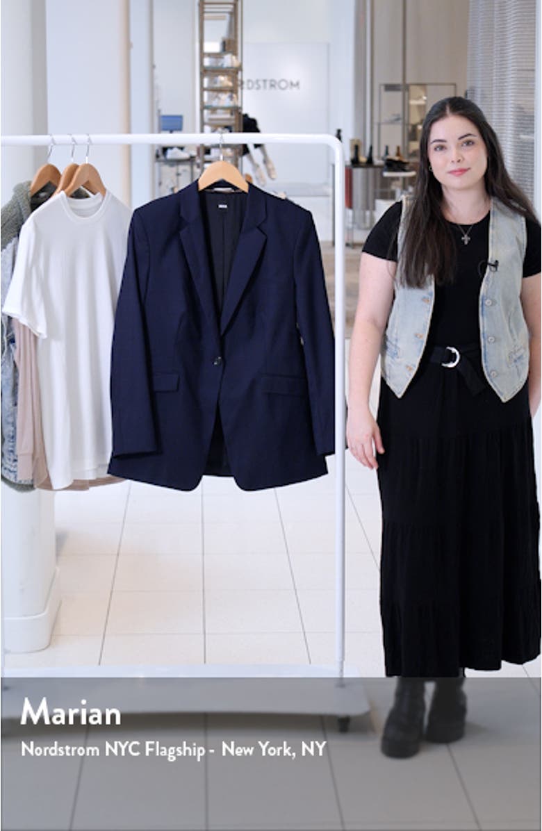 Janeri Wool Blazer, sales video thumbnail