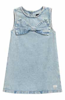 7 For All Mankind Kids' Sleeveless Denim Dress