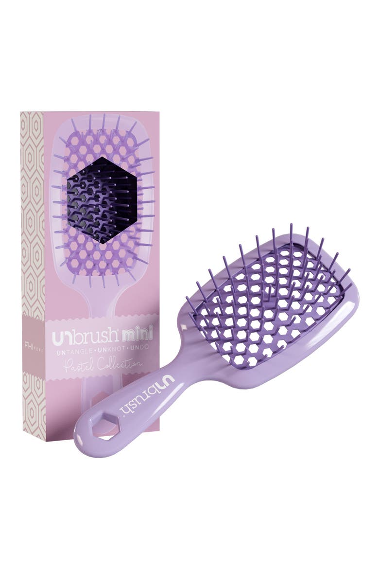 Detangling Hair Brush Mini Pastel Collection, Alternate, color, NO COLOR