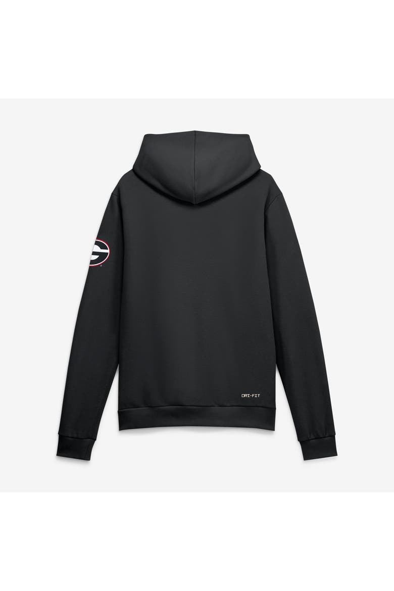 Men's Nike Black Georgia Bulldogs 2026 Sideline Standard Issue Dri-FIT Hoodie, Alternate, color, Black