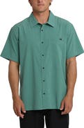 Billabong Surftrek Print Short Sleeve Button-Up Shirt