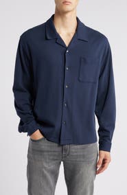 FRAME Long Sleeve Duo Fold Relaxed Shirt