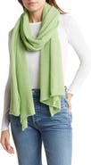 Portolano Lightweight Lambswool Blend Rolled Edge Wrap
