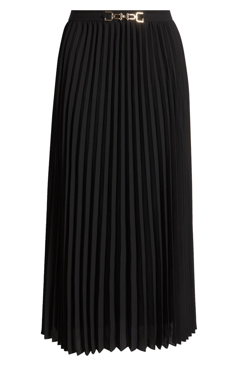 Anne Klein Belted Pleated Maxi Skirt, Alternate, color,