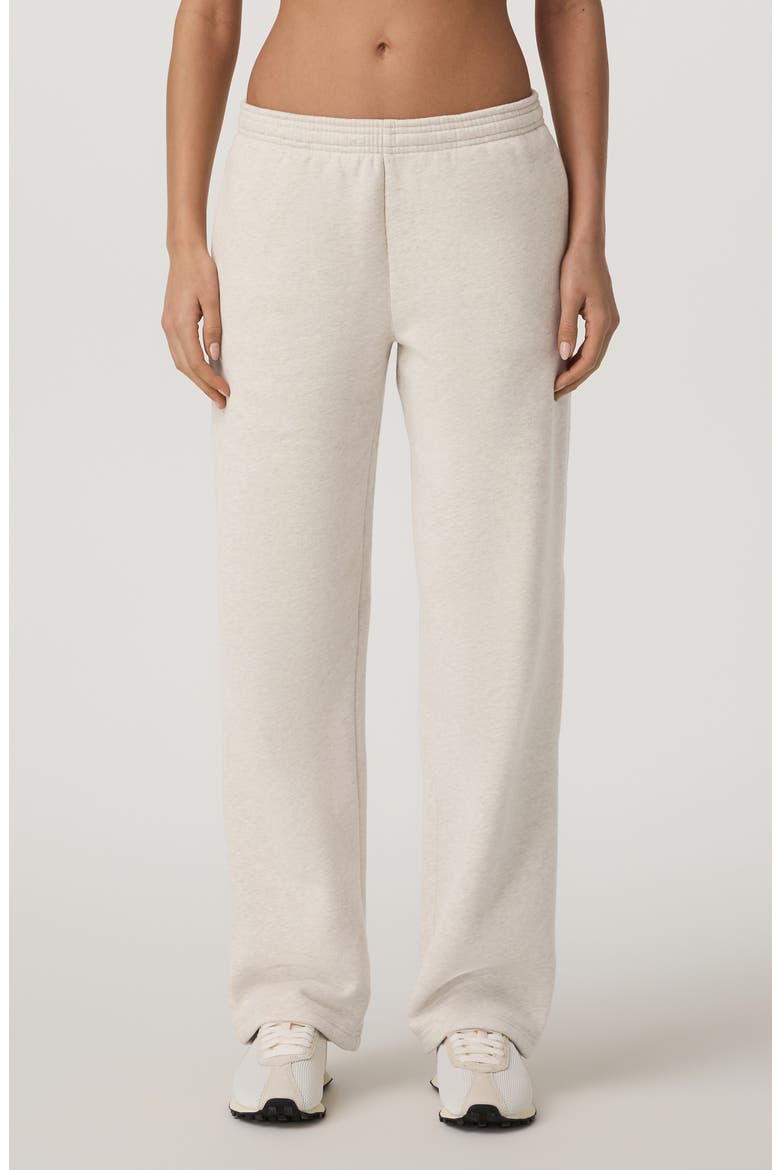 Restore Straight Leg Sweatpants, Main, color, BONE HEATHER
