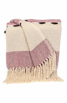 PARKLAND COLLECTION Inca Fringe Throw Blanket