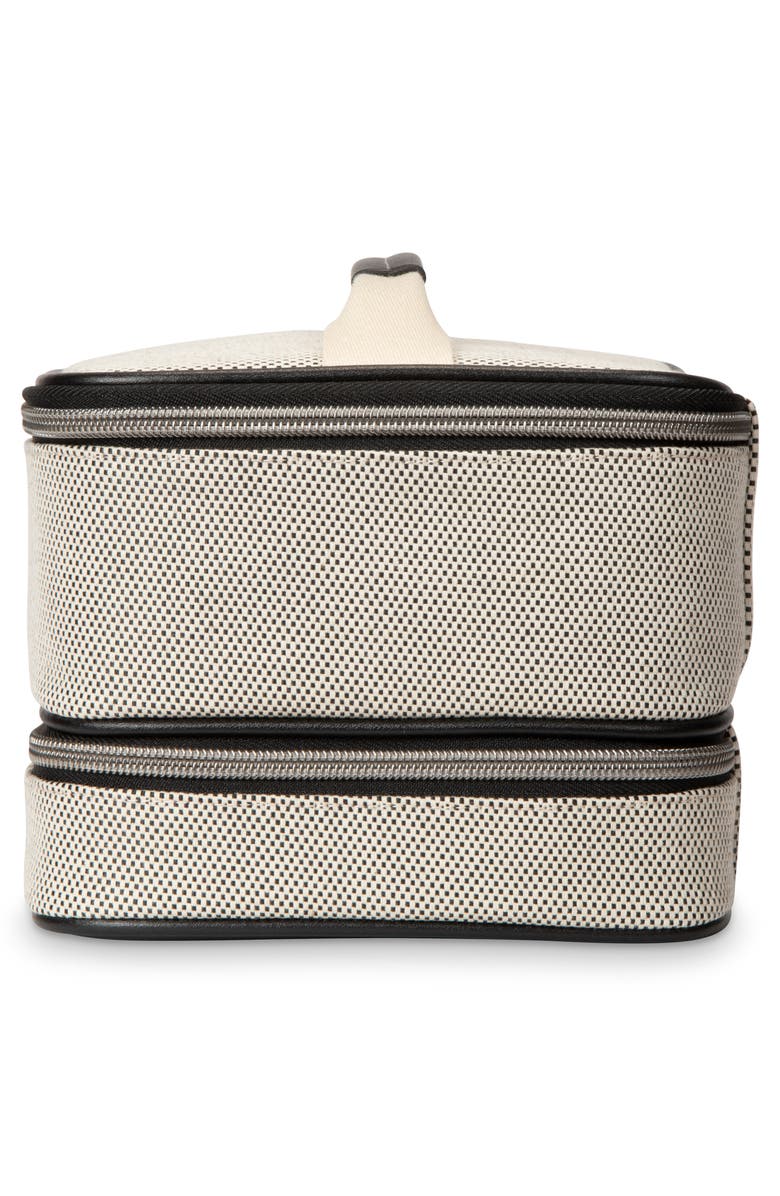 Stephanie Johnson Tropea Onyx Jenny Train Cosmetics Case, Alternate, color, Black