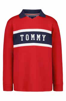 Kids' Chest Stripe Long Sleeve Top