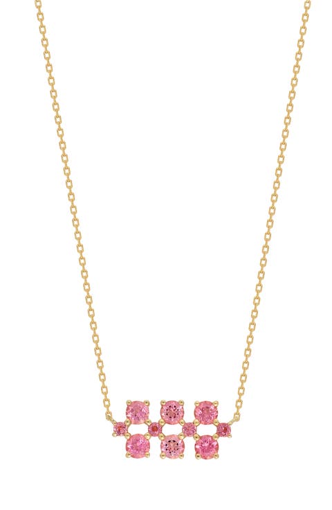 Three-Row Semiprecious Stone Pendant (Nordstrom Exclusive)