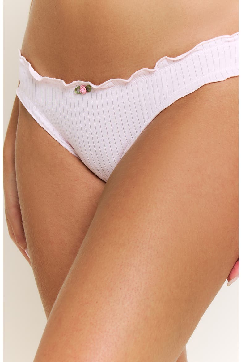 Dolly Bikini Briefs, Alternate, color, MARZIPAN