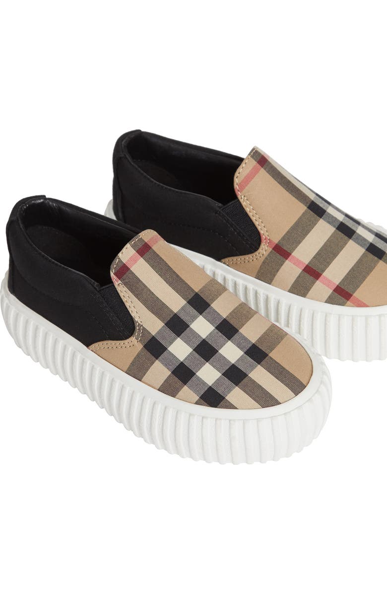 Burberry Erwin Slip-On Sneakers, Alternate, color,