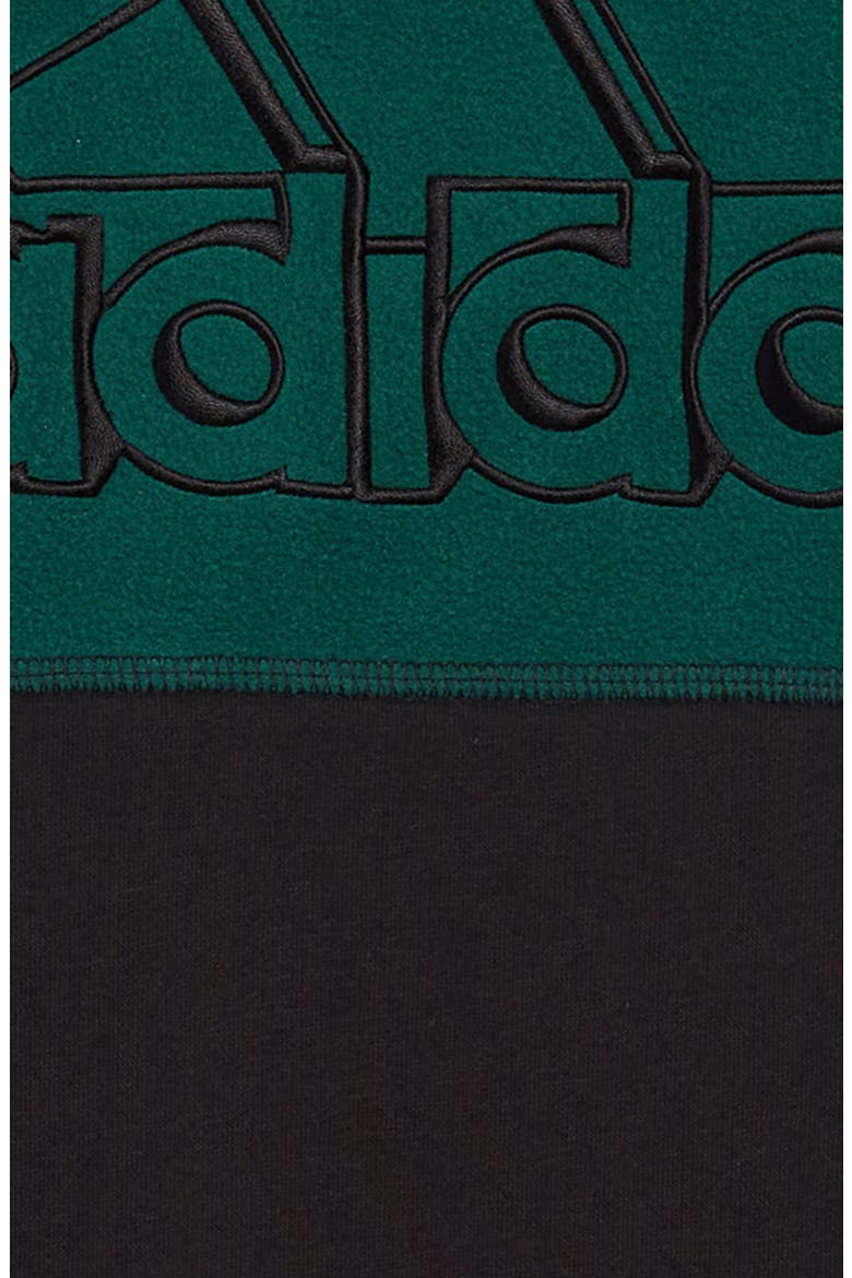 Kids' Microfleece Pullover Hoodie, Alternate, color, COLLEGE GREEN