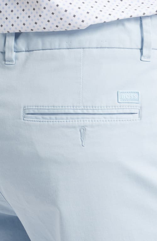 Hugo Boss Boss Slice Shorts In Light/pastel Blue