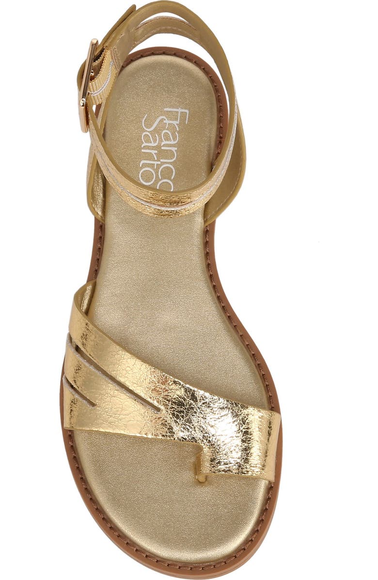 Franco Sarto Greene Sandal, Alternate, color, Gold