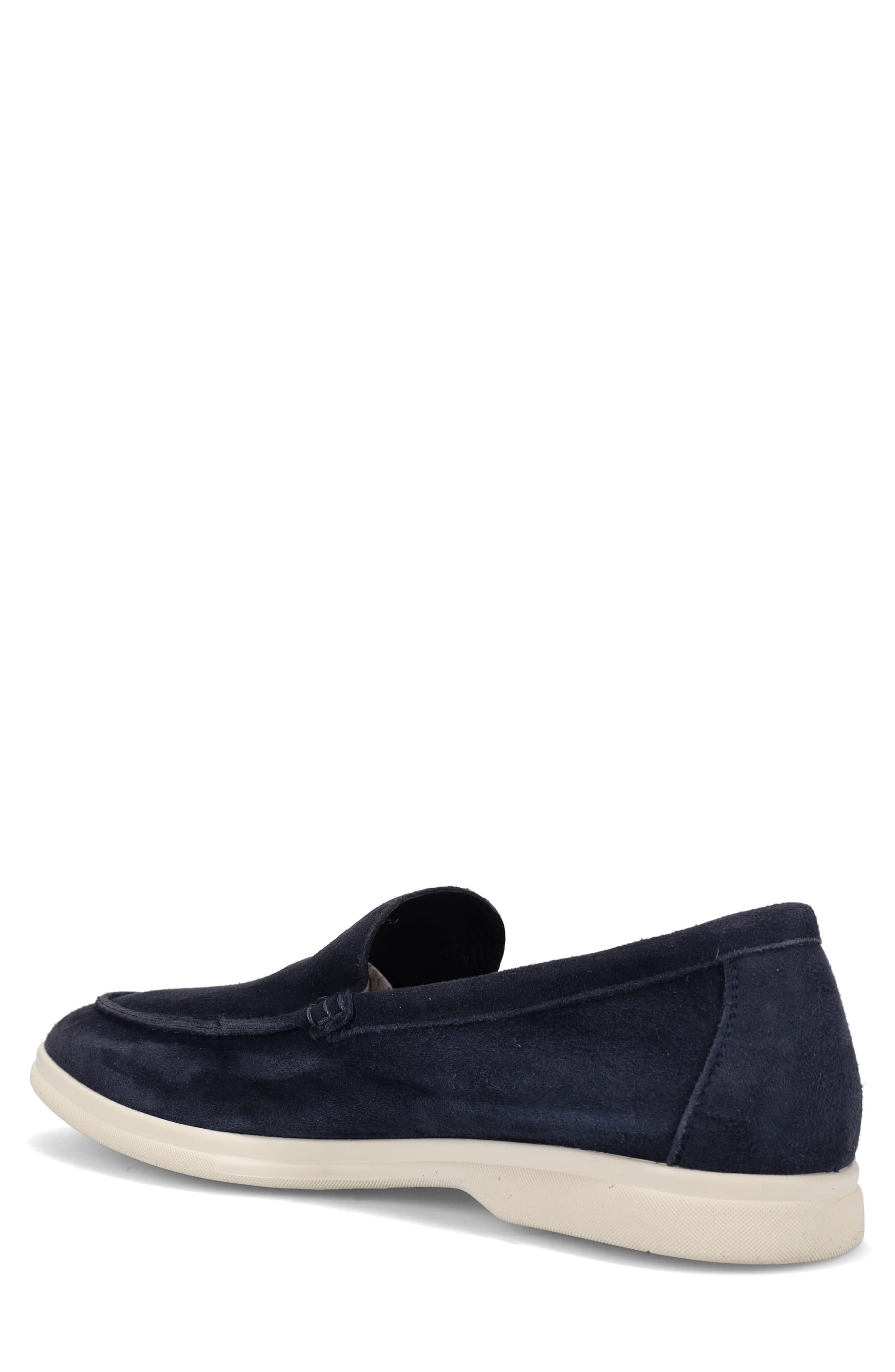 Jakub Water Resistant Loafer, Alternate, color, NAVY
