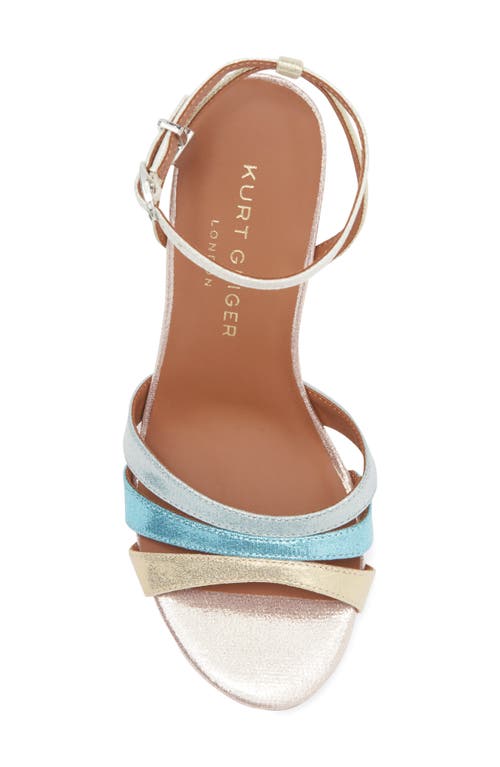 Kurt Geiger London Brixton Ankle Strap Dress Sandal In Multicolored