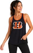 G-III 4HER BY CARL BANKS Women's G-III 4Her by Carl Banks Black Cincinnati Bengals Tater II Racerback Tank Top