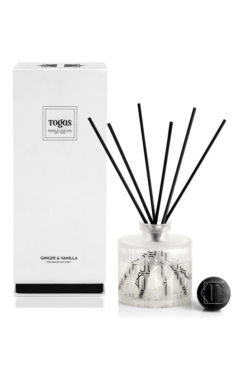 Togas Ginger&Vanilla Aromatic Diffuser, Alternate, color, White