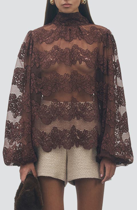 Shana Lace Tiered Top