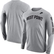 Nike Men's Nike Gray Army Black Knights 2026 West Point Classic Collection Long Sleeve T-Shirt