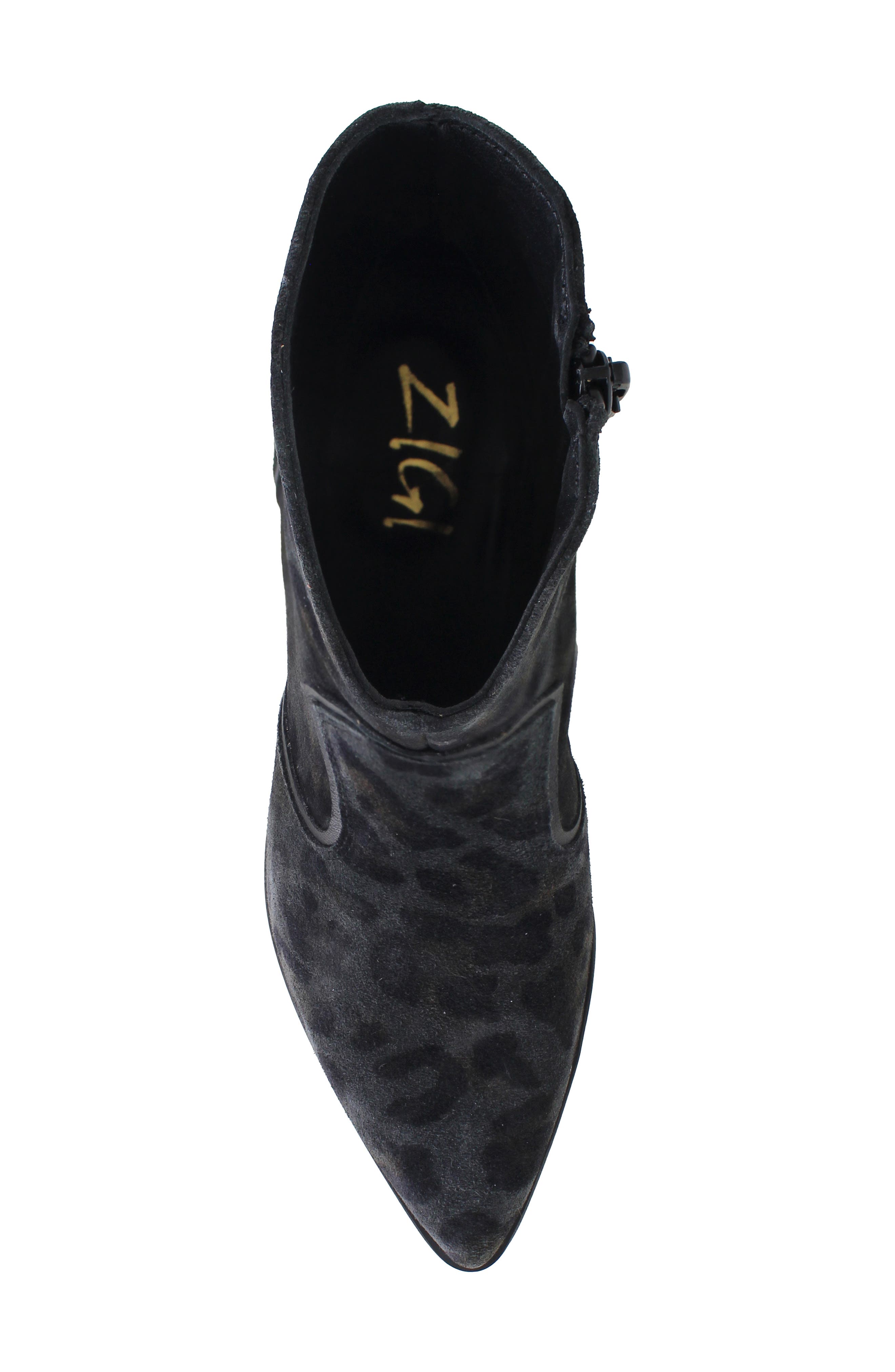 ZIGI Gretchen Western Boot, Alternate, color, Gray Leather