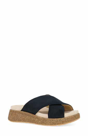 Dansko Bridget Platform Wedge Slide Sandal