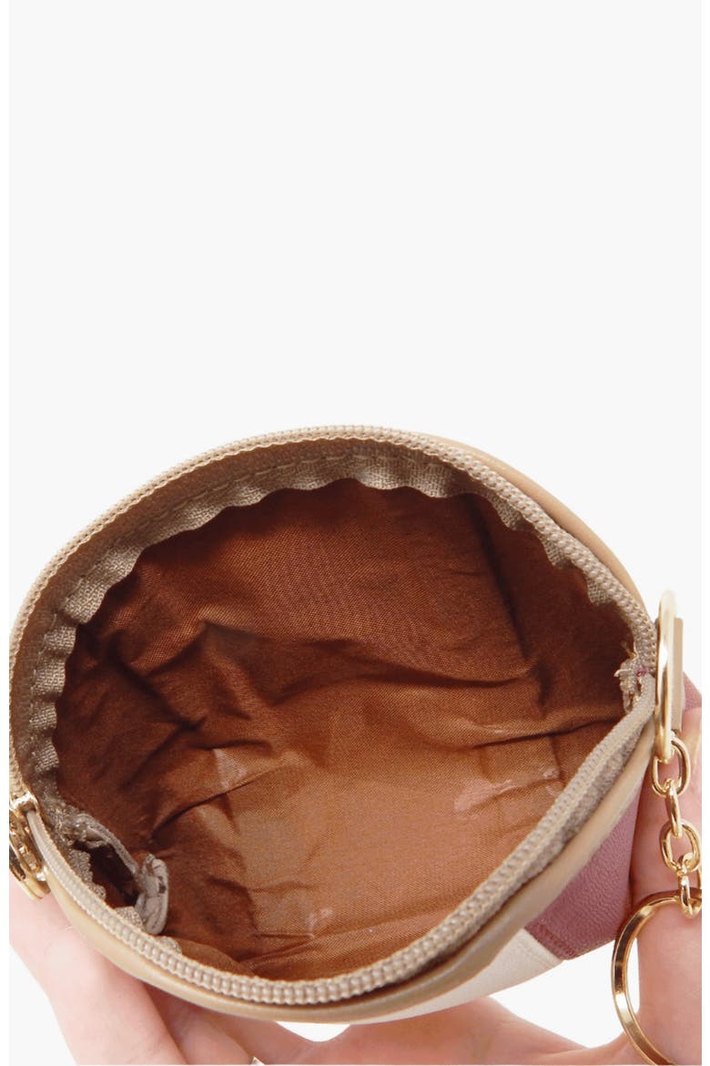 Allegro Coin Purse 252, Alternate, color, Pink / White / Beige