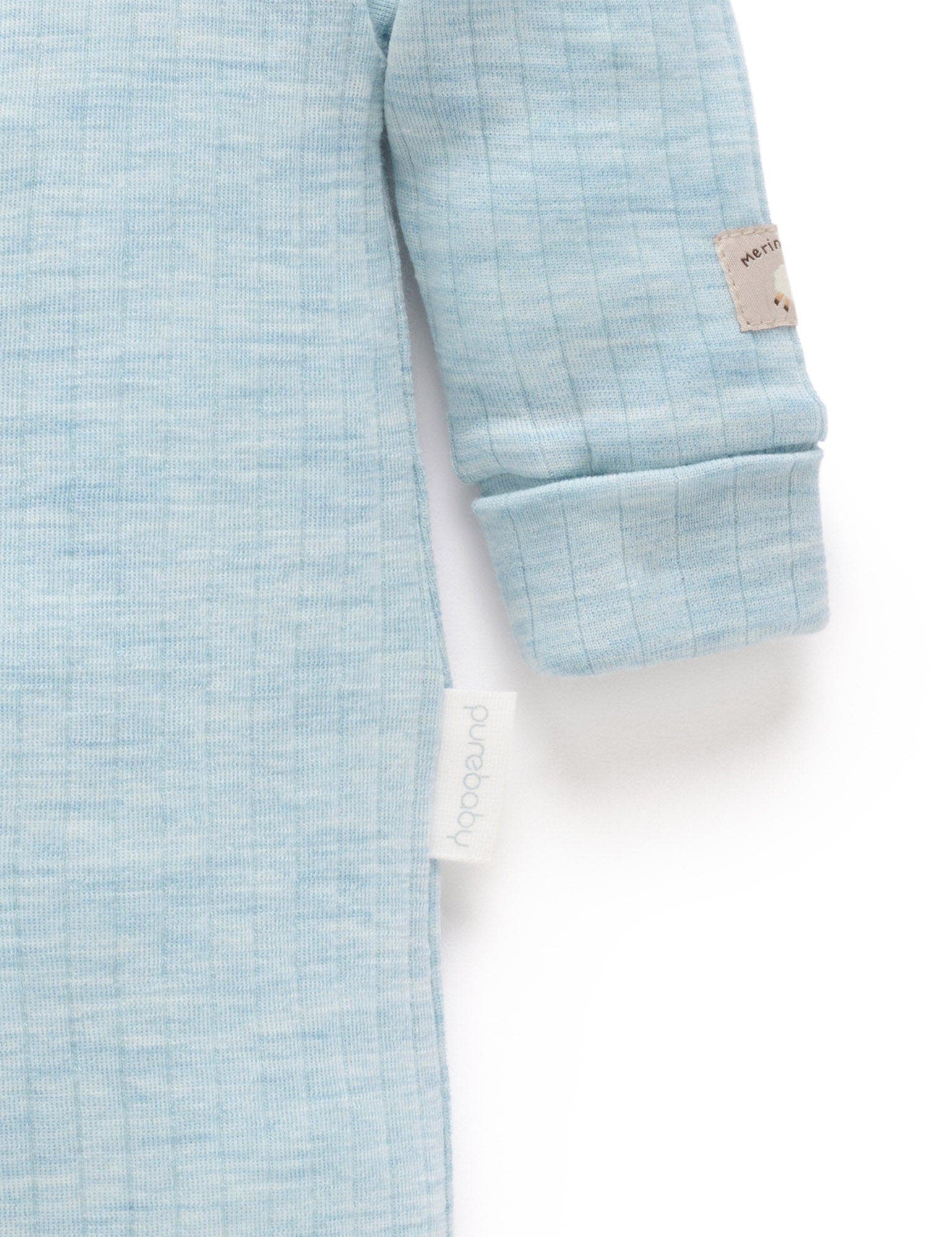 Purebaby Baby Boy's Merino Coverall | Nordstrom