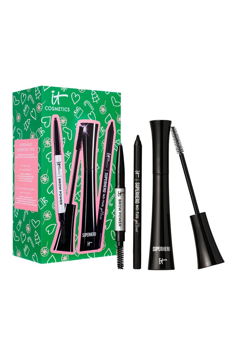 Superhero Superstar Lash, Liner & Brow Set, Main, color, NO COLOR