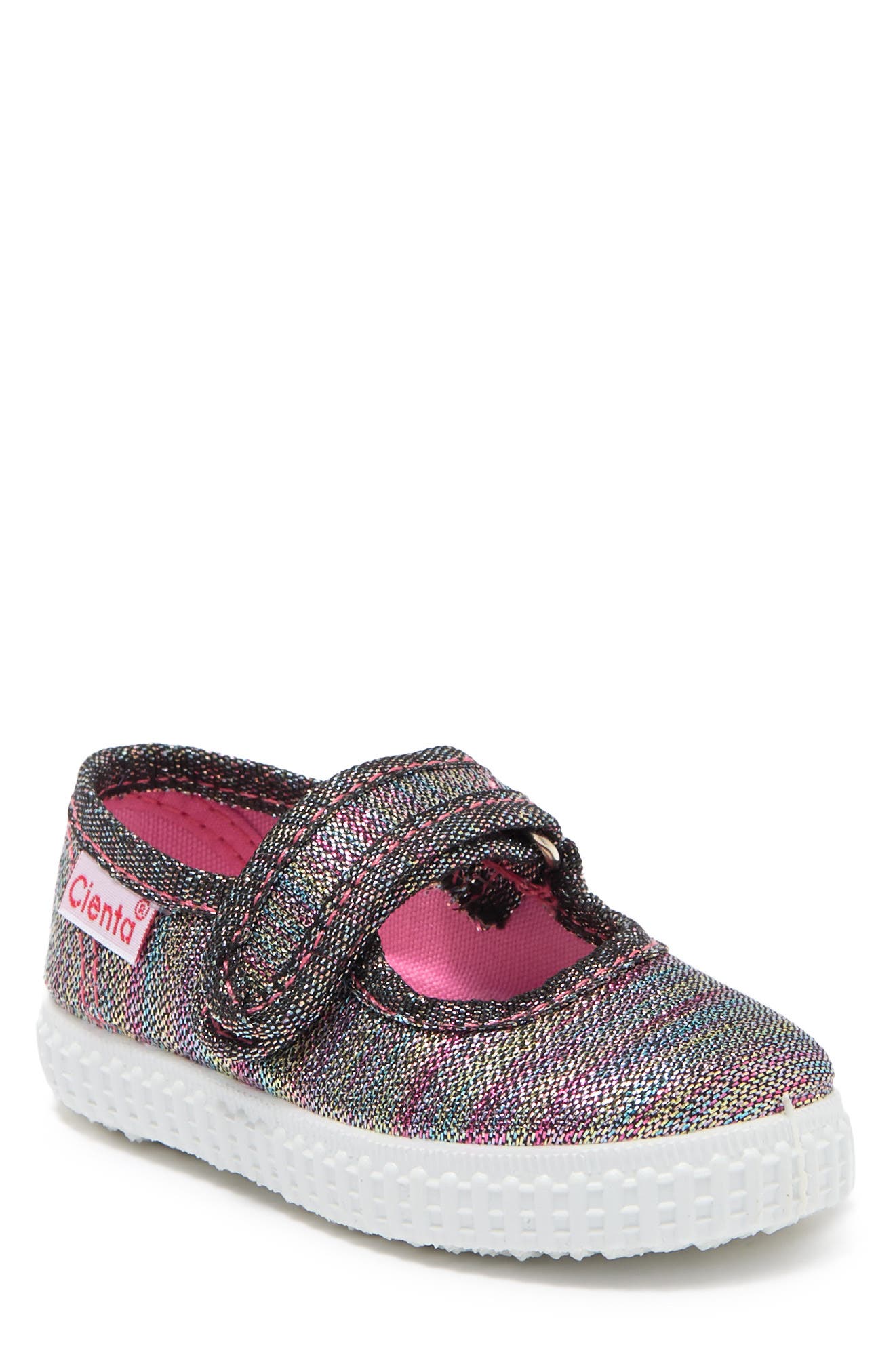 Cienta Autumn Rainbow Mary Jane Sneaker, Main, color, 