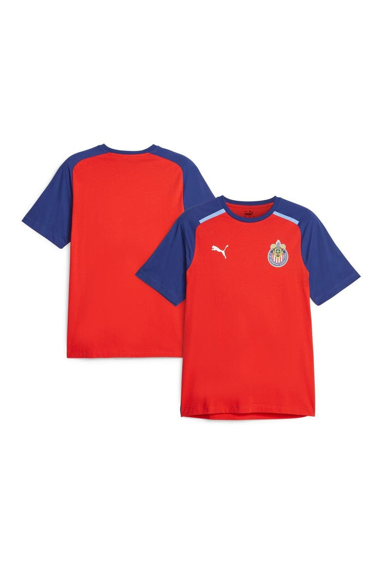 Men's Puma  Red Chivas Casuals T-Shirt, Main, color, Red