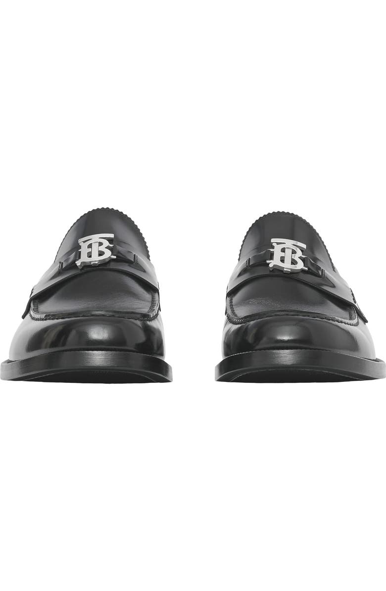 Burberry Monogram Motif Leather Loafer, Alternate, color,