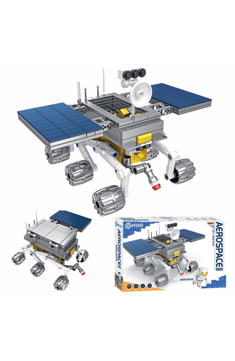 CONTIXO Aerospace Series Building Block Set, Main, color, White Mars Rover