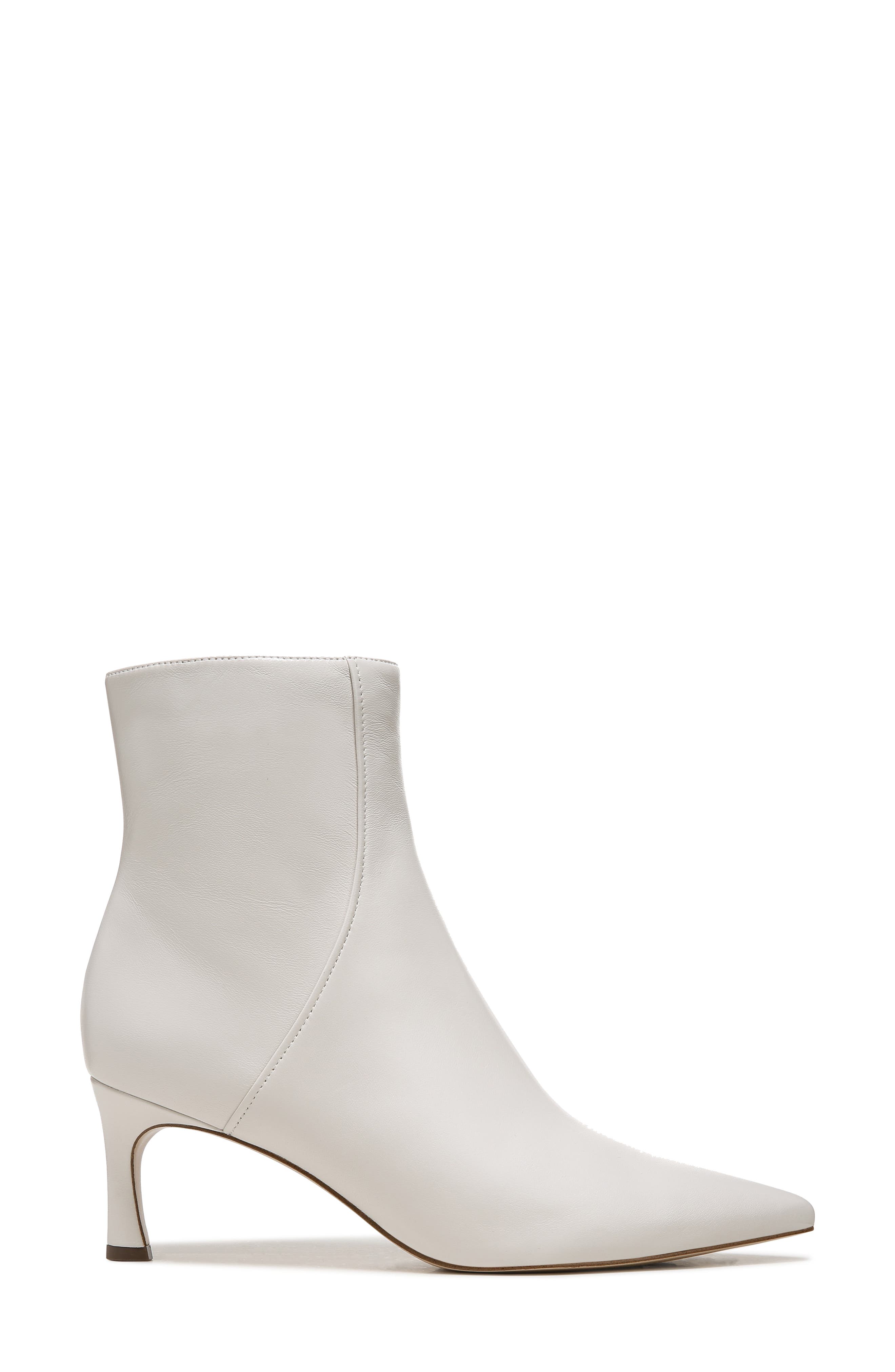 Florentine Bootie, Alternate, color, SATIN PEARL BEIGE LEATHER