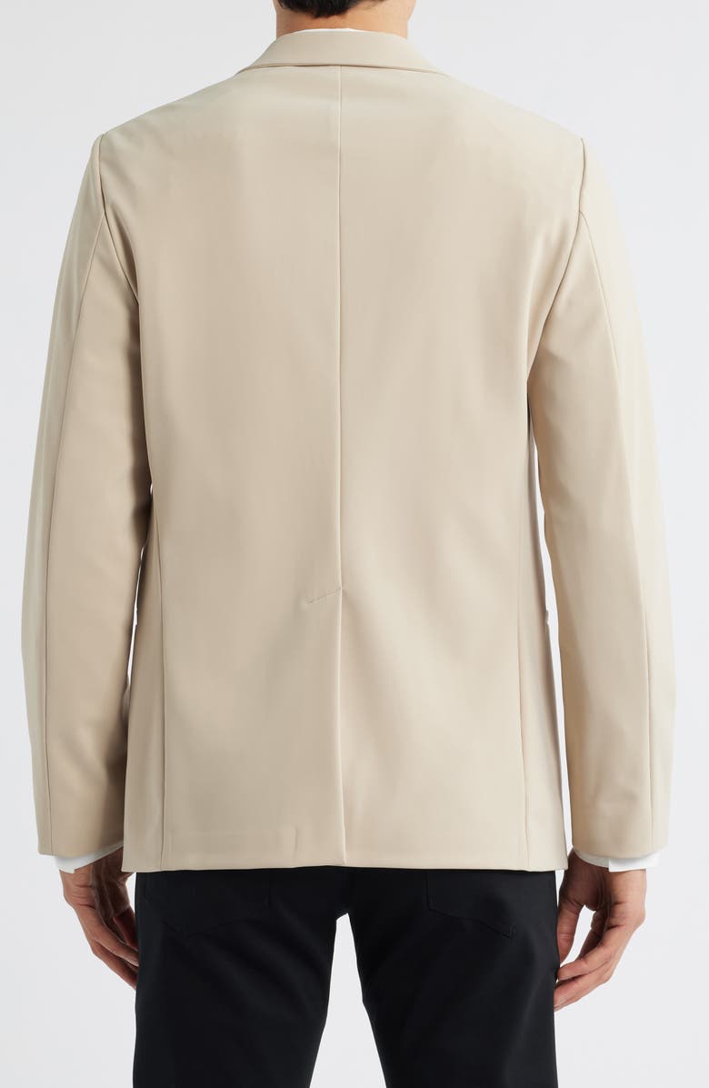 Theory Clinton Precision Ponte Knit Blazer, Alternate, color, Earl Grey