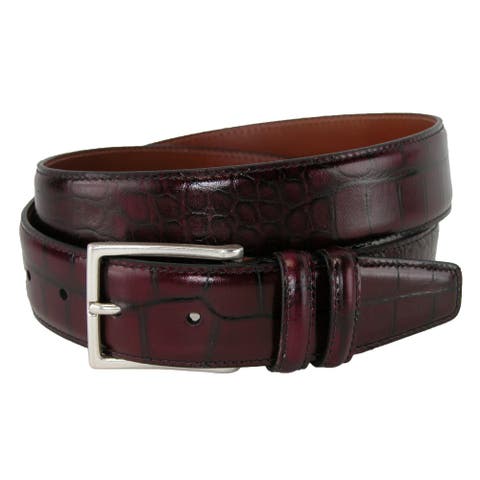 Men's Country Polo Bella Croc Print Belt