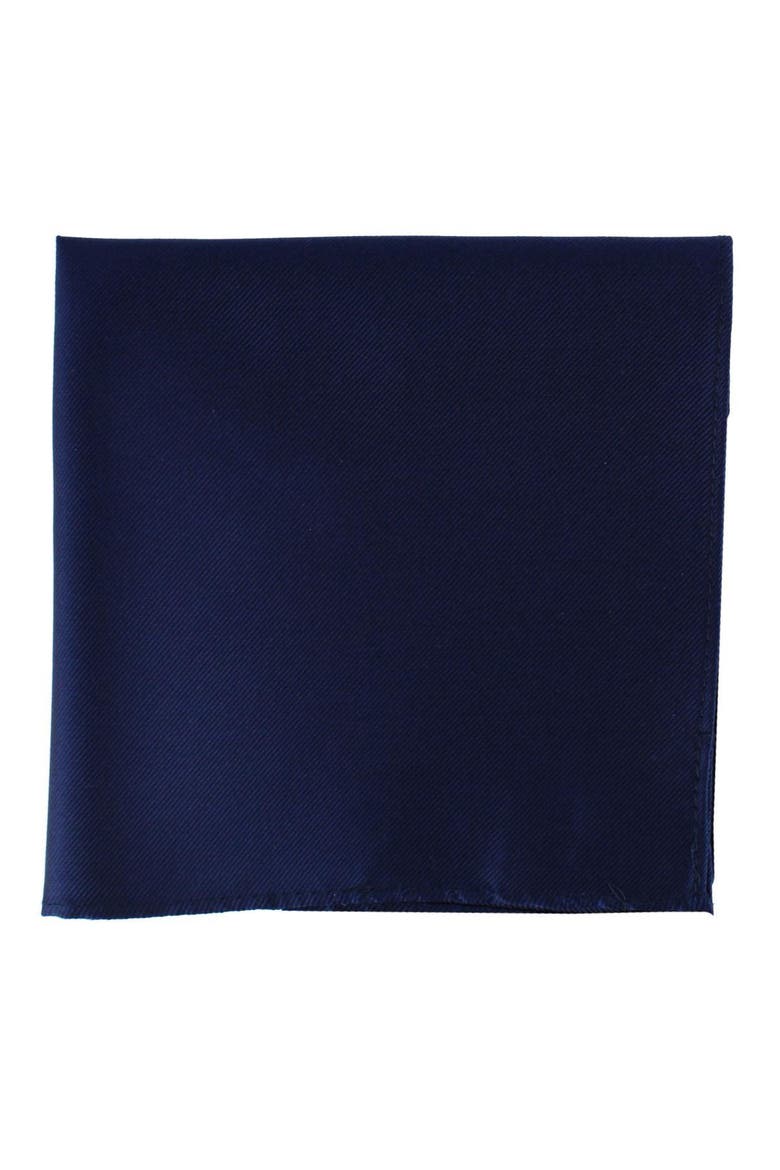 The Gatsby Silk Pocket Square 12x12 Men's Formal Accent, Alternate, color, Blue