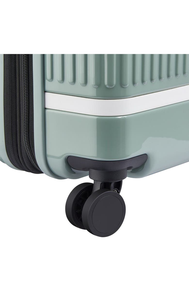 Florence by Mills 2 Piece Set - Spin Me Away Expandable 20" Carry-On Spinner & Sweet Escape Duffel, Alternate, color, Sage Green