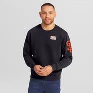 Darius Rucker Collection by Fanatics Men's Darius Rucker Collection by Fanatics Black San Francisco Giants Washed Crew Neck Pullover Sweatshirt