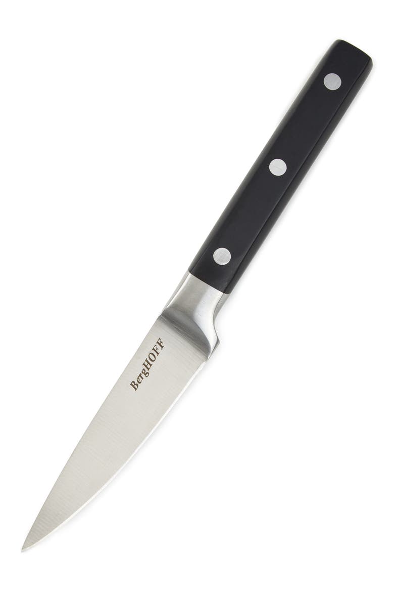 Dina Gene 3 1/2" Paring Knife, Main, color, BLACK
