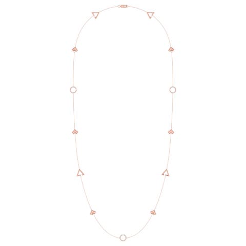 Avani Skyline Geometric Layered Sterling Silver Diamond Necklace