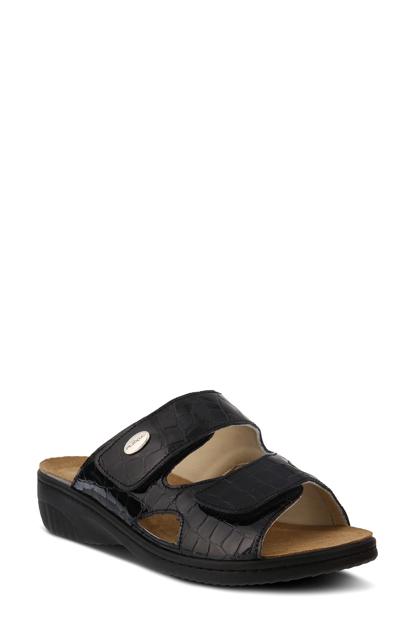 Flexus by Spring Step Almeria Slide Sandal, Main, color, 