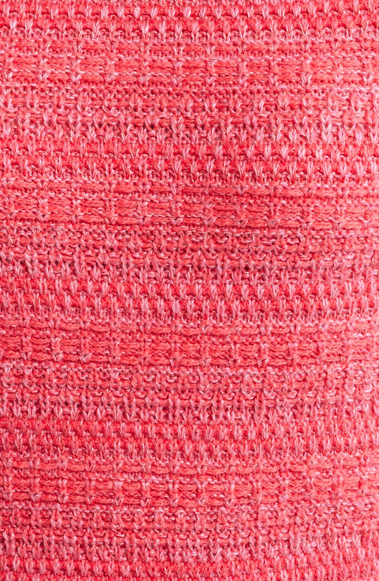 Lilly Pulitzer<sup>®</sup> Rhysa Bow Accent Sweater Dress, Alternate, color, Cherry Red Metallic Marl