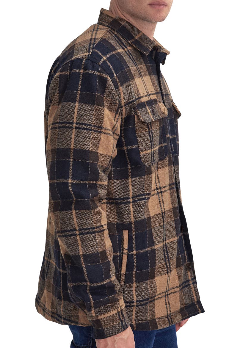 Willberry Plaid Overshirt, Alternate, color, AUTUMN DRESS