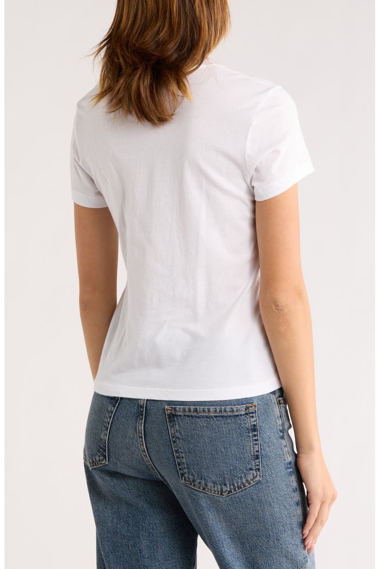 Cotton T-Shirt, Alternate, color, WHITE