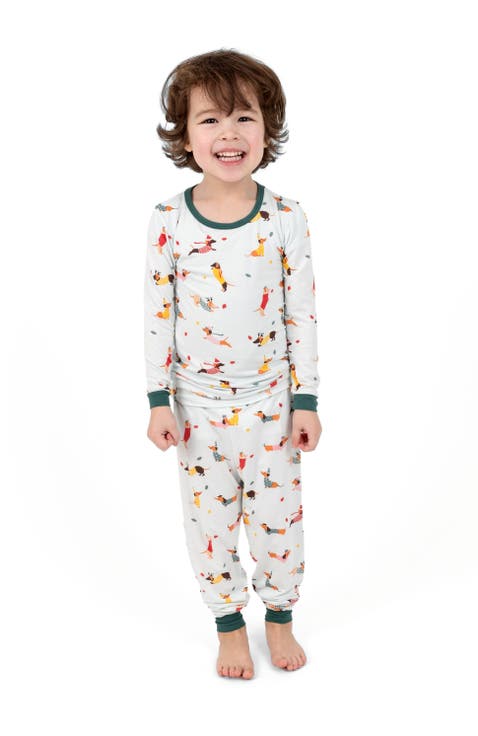 2-pc. Soft Stretch Viscose Matching Family Holiday Pajamas (Toddler, Little Kid & Big Kid)